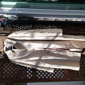 London Fog Trench Coat Removable Winter Liner Excellent Condition